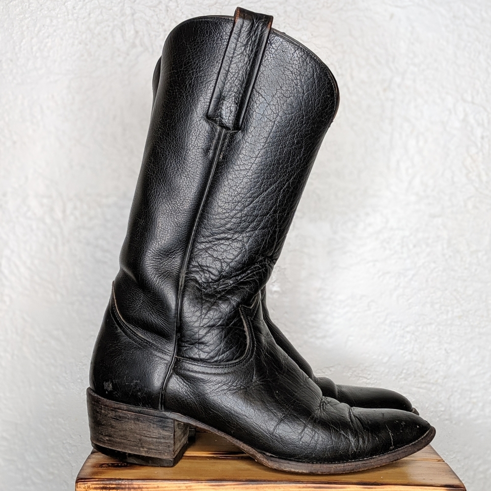Vintage Frye Western Boots 10B - Picture 4 of 16